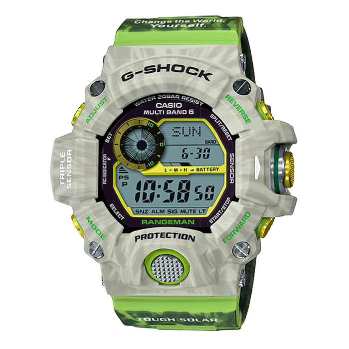 Oryginalny Zegarek Casio G-Shock GW-9404KJ-3 Rangeman Earthwatch